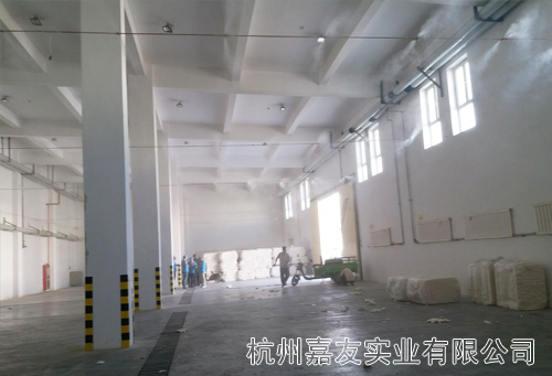 高压微雾加湿器喷雾图